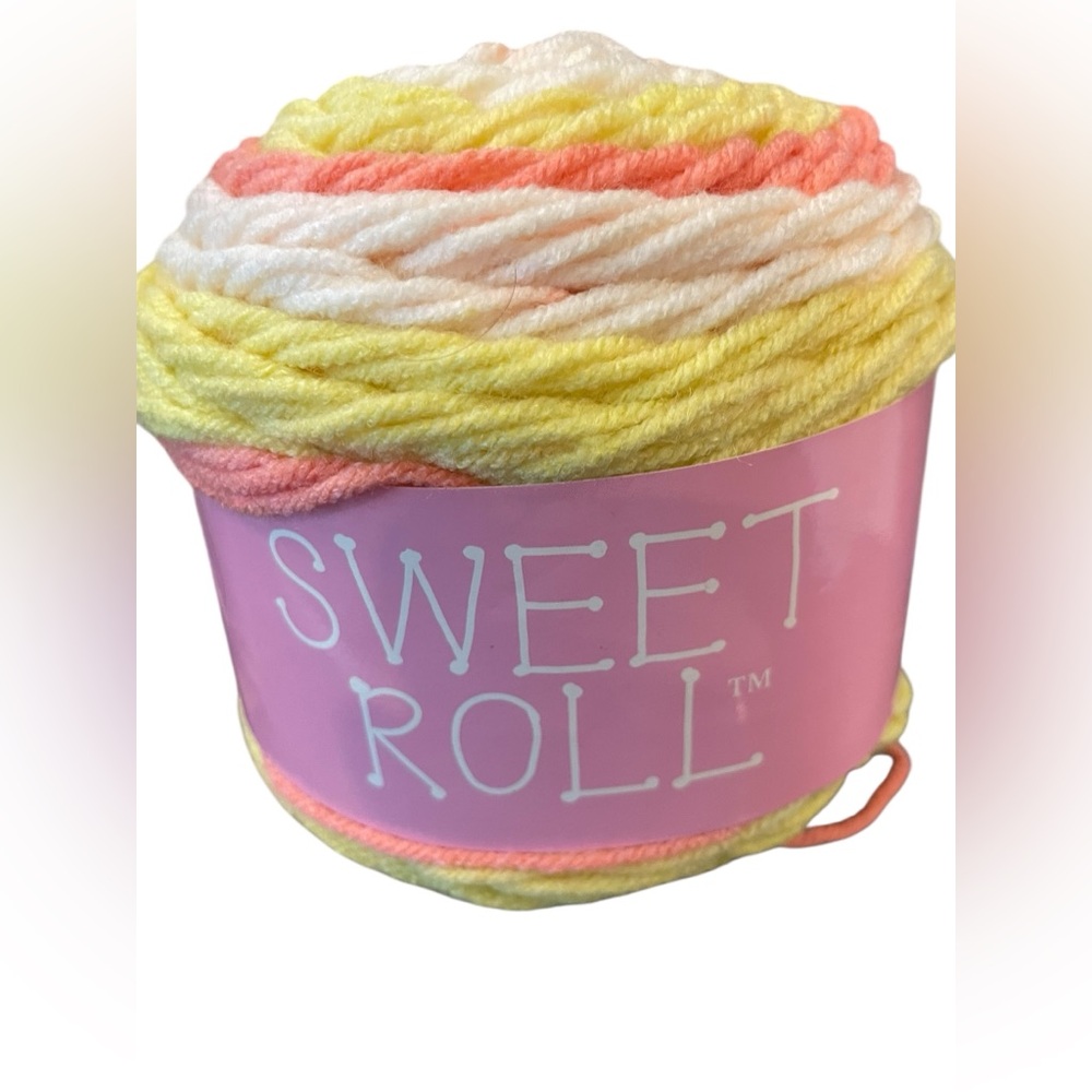 Premier Yarns Sweet Roll Yarn Cake Citrus‎ Pop 1047-37 5 oz / 245 Yards NEW